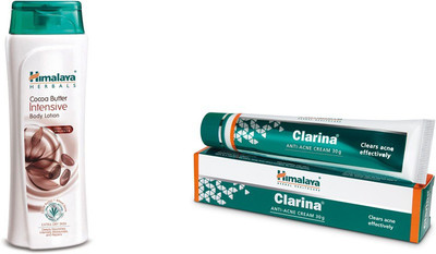 

Himalaya coca intensive butter body lotion, clarina cream(Set of 2)