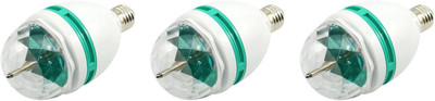 

S.Blaze Multicolor LED Light 360 Degree Rotation Bulb for Diwali Home Decoration for Lightinning Pack of - 3 g
