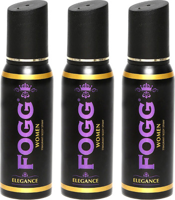 

Fogg elegance Deodorant Spray - For Women(360 ml, Pack of 3)