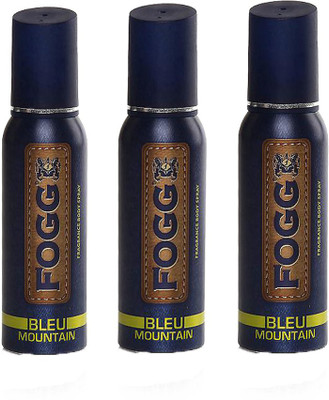 

Fogg bleu mountain Deodorant Spray - For Men(360 ml, Pack of 3)
