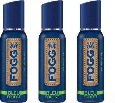 

Fogg blue forest Deodorant Spray - For Men(360 ml, Pack of 3)