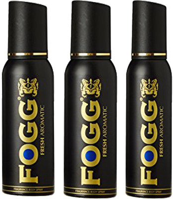 

Fogg fresh arometic Deodorant Spray - For Men(360 ml, Pack of 3)