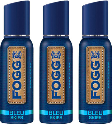 

Fogg bleu skies Deodorant Spray - For Men(360 ml, Pack of 3)