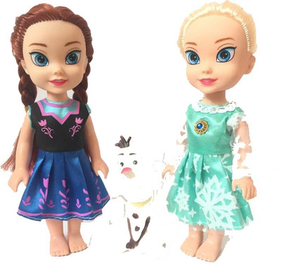 

Origin Fashion Sister Doll with Olaf(Green, Blue, White)