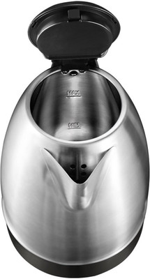 

Wonder World ® Rapid Boil & Cordless - by Mixpresso Coffee (Stainless Steel) Electric Kettle(1.8 L, Silver)