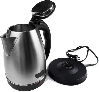 

Wonder World ™ Electric Kettle with STRIX | FAST BOIL v2.1 Safe Auto Shut-off 2.0 Liter Electric Kettle(1.8 L, Silver)