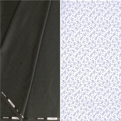 KUNDAN SULZ GWALIOR Polycotton Graphic Print Shirt & Trouser Fabric