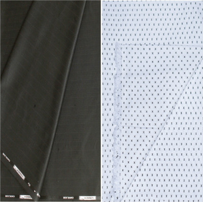 KUNDAN SULZ GWALIOR Polycotton Graphic Print Shirt & Trouser Fabric