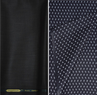 KUNDAN SULZ GWALIOR Polycotton Graphic Print Shirt & Trouser Fabric