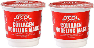 

SSCPL Herbals Collagen Modeling Mask (Set of 2)(50 g)