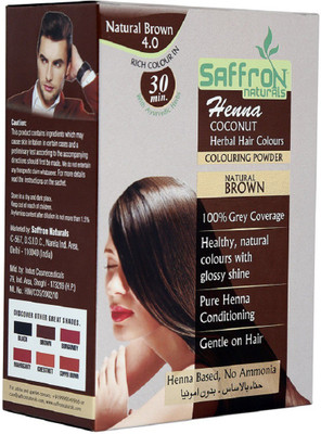 

Saffron Naturals Hair colour Hair Color(Brown)