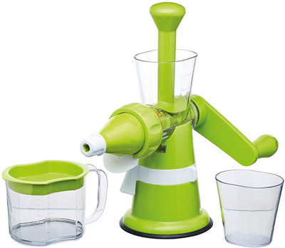 

Wonder World ™ Kitchen Craft Healthy Eating Manual Masticating Juicer Plastic Hand Juicer(Multicolor Pack of 1)