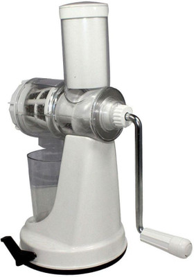 

Wonder World ™ Juicer Mixer & slow juicer Fruit Vegetable Tools Plastic Multifunctional Fruit Squeezer Plastic Hand Juicer(White Pack of 1)