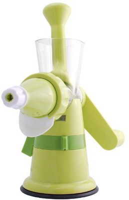 

Wonder World ™ Heavy Duty Manual Hand Crank Single Auger Juicer Plastic Hand Juicer(Multicolor Pack of 1)