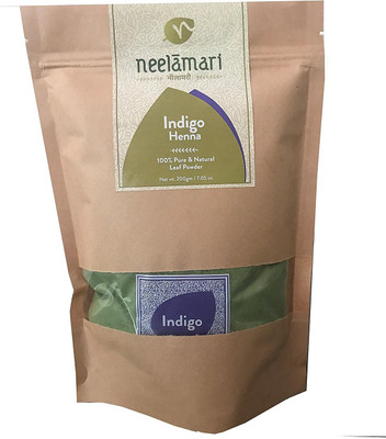 

Neelamari Natural Indigo with Henna Powder (100 g + 100 g)(200 g)