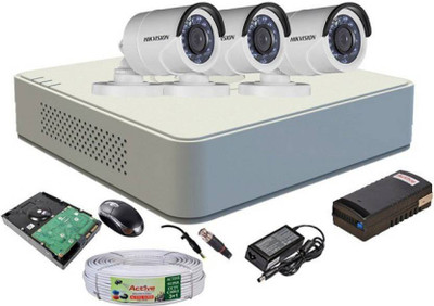

Hik Vision DS7A04HGHIF1DS2CE1ACOTIRF3 4 Channel Home Security Camera(1 TB)