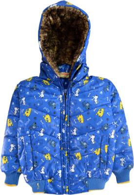 

Come In Kids Full Sleeve Printed Baby Boys Jacket, Blue