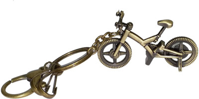 

eShop24x7 Gold Chrome Plated Cycle Bike Bicycle Key Chain