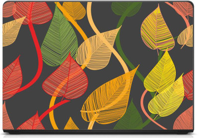 

Anweshas Printed on 3M Vinyl, Premium Quality, HD, UV Printed, Laminated, Bubble Free, Scratchproof, Washable, Easy to Install Laptop Skin/Sticker/Vinyl/Cover for 13.1, 13.3, 14.1, 14.4, 15.1, 15.6 inches (MultiLeaves) vinyl Laptop Decal 15.6
