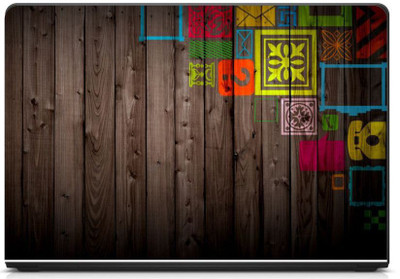 

Anweshas Printed on 3M Vinyl, Premium Quality, HD, UV Printed, Laminated, Bubble Free, Scratchproof, Washable, Easy to Install Laptop Skin/Sticker/Vinyl/Cover for 13.1, 13.3, 14.1, 14.4, 15.1, 15.6 inches (WoodenAbstract) vinyl Laptop Decal 15.6