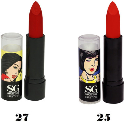 

Amura Smart Girl LipStick Set of 2 (27,25)(27,25, 4.5 g)