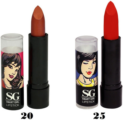 

Amura Smart Girl LipStick Set of 2 (20,25)(20,25, 4.5 g)