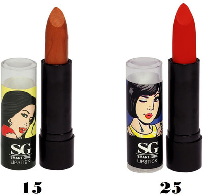 

Amura Smart Girl LipStick Set of 2 (15,25)(15,25, 4.5 g)
