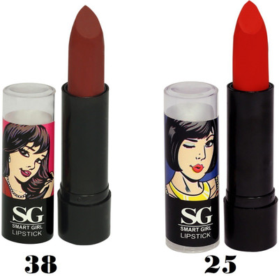 

Amura Smart Girl LipStick Set of 2 (38,25)(38,25, 4.5 g)