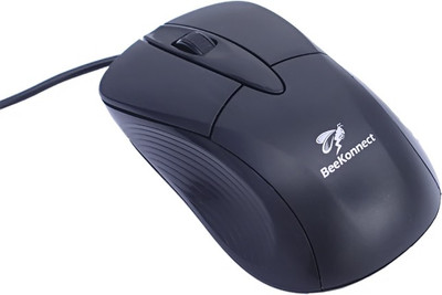 BEEKONNECT CTMSC601U Wired Optical Mouse(USB, Black)