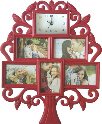 

ME Decor Generic Photo Frame(Red, 5 Photos)