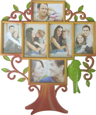 

ME Decor Generic Photo Frame(Multicolor, 6 Photos)