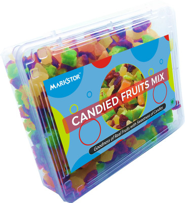 

Markstor Candied Fruits Mix (Dehydrated & Dried) Assorted Fruit(400 g, Box)