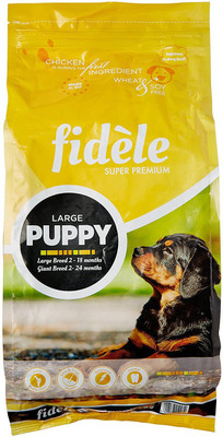 

Pawsitively Fidele Large Puppy 4kg Dog Food Chicken 4 kg Dry Dog Food