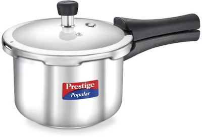 

Prestige Popular Steel (20651) 3 L Pressure Cooker with Induction Bottom(Stainless Steel)