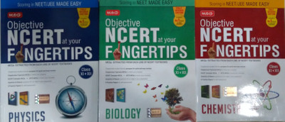 Objective Ncert Fingertip Physics, Chemistry, Biology Combo(PAPER BINDING, BIOLOGY, CHEMISTRY, BEST FACULTY PHYSICS)