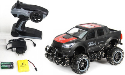 

Toys Bhoomi 15Km/H 2.4G 1:18 4Wd High SpeedRc Mud Car Electric Buggy With Pistol Grip Remote Control(Red)