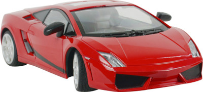 Building Mart Most Advanced & Powerful 1:10 Scale Rechargeable RC Lamborghini Speed Car(Red)