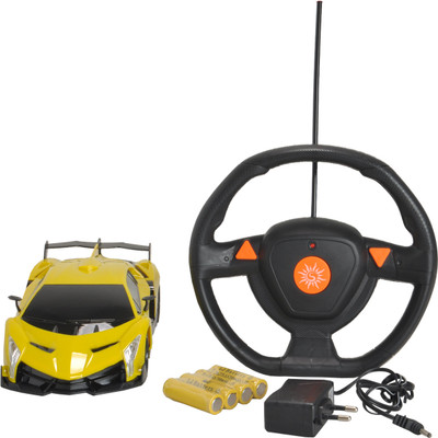 

Magic Pitara Remote Control Racing Car-Yellow(Yellow)