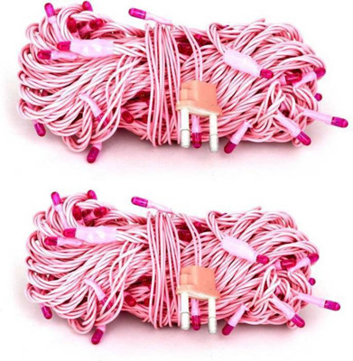 

A R 156 inch Red, Yellow, White, Blue, Green, Pink, Multicolor Rice Lights(Pack of 10)