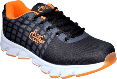 

Allen Cooper Running Shoes For Men(Black, Orange