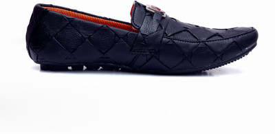 

Barretoes Solid Loafers For Men(Navy, Black
