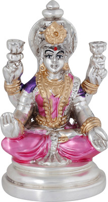 

Jewel99 Laxmi Ji Decorative Showpiece - 5 cm(Silver Plated, Silver)