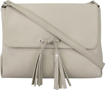 

Toteteca Bag Works Women Casual Beige PU Sling Bag