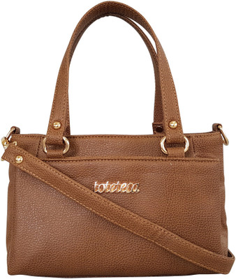 

Toteteca Bag Works Women Casual Brown PU Sling Bag