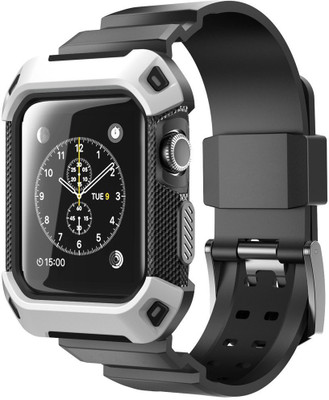 

SPARXON Watch Case with Strap Band 42mm- White Smart Band Strap(White)