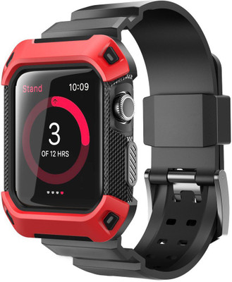 

SPARXON Watch Case with Strap Band 42mm- Red Smart Band Strap(Red)