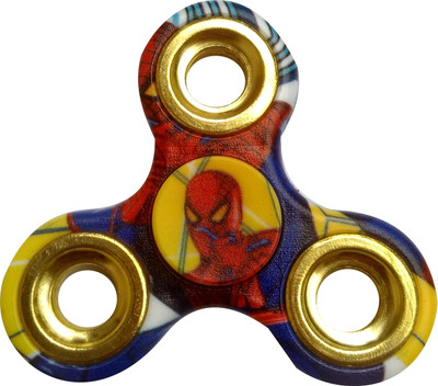 

S.Blaze 3 Rounded Wings Red Spiderman Fidget Spinner Toy for Kids & Adults(Multicolor)