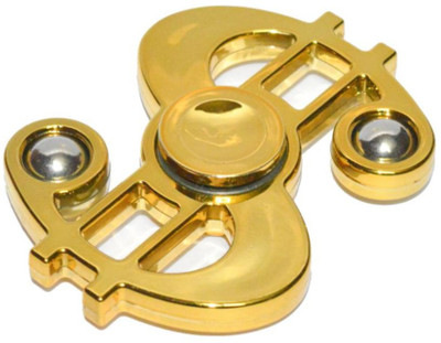 

S.Blaze Metal Golden Dollar Fidget Spinner(Gold)