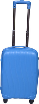 

PRAGEE EXCLUSIVE STLYLISH  INCHES CHECK IN LUGGAGE TROLLEY BAG Cabin Luggage -  inch(Blue