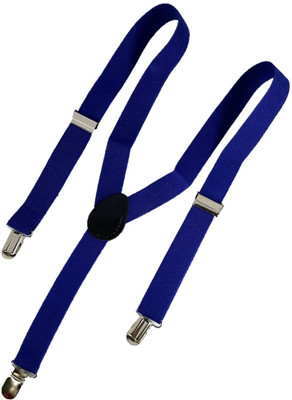 

DUS10 Y- Back Suspenders for Boys, Girls(Blue)